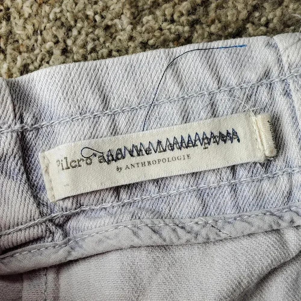 Anthropologie Pilcro and the Letterpress Slim Boyfriend Paperbag Shorts Size 28 - Picture 5 of 15